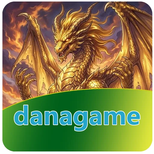 Pratinjau antarmuka aplikasi danagame setelah akun aktif